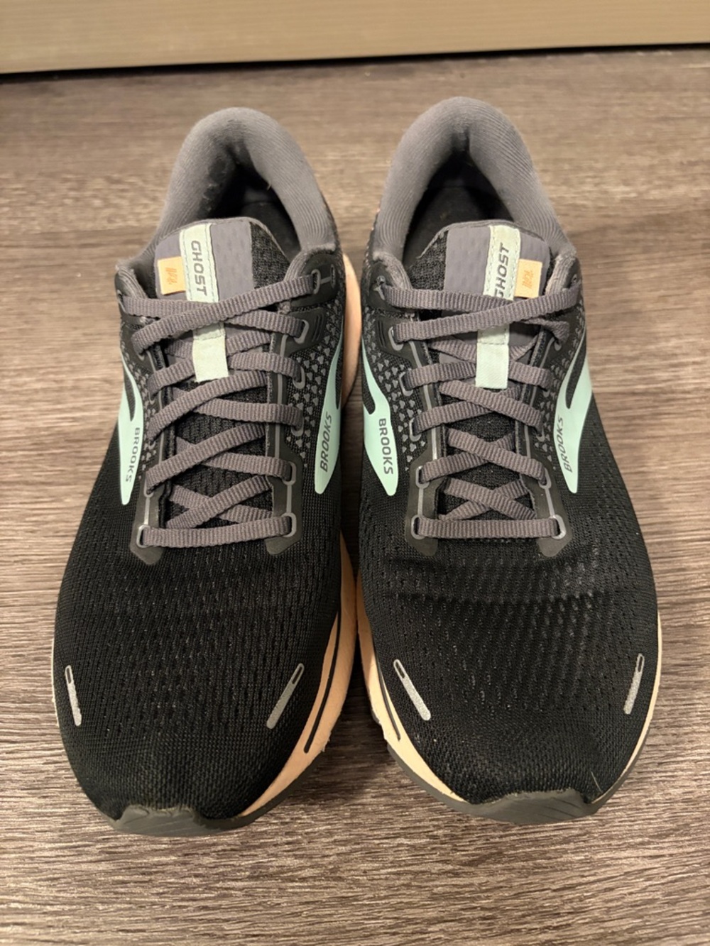 Brooks Women's Ghost 14 Black Peach